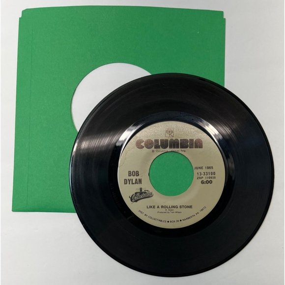 Bob Dylan Like A Rolling Stone / Rainy Day Woman 45 Rock Columbia 13-33100 1965 - Picture 3 of 4